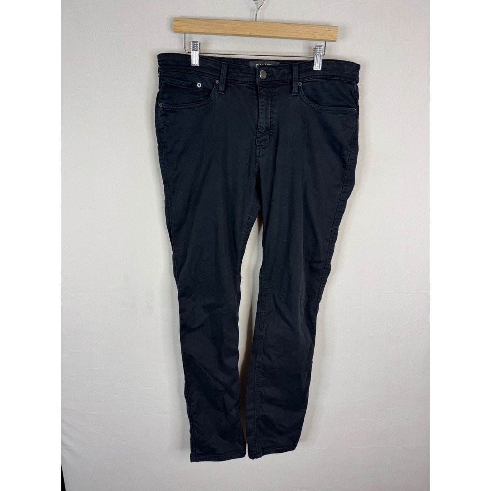 DU/ER No Performance Denim N2X Slim Fit Black Pants Mens 34x32